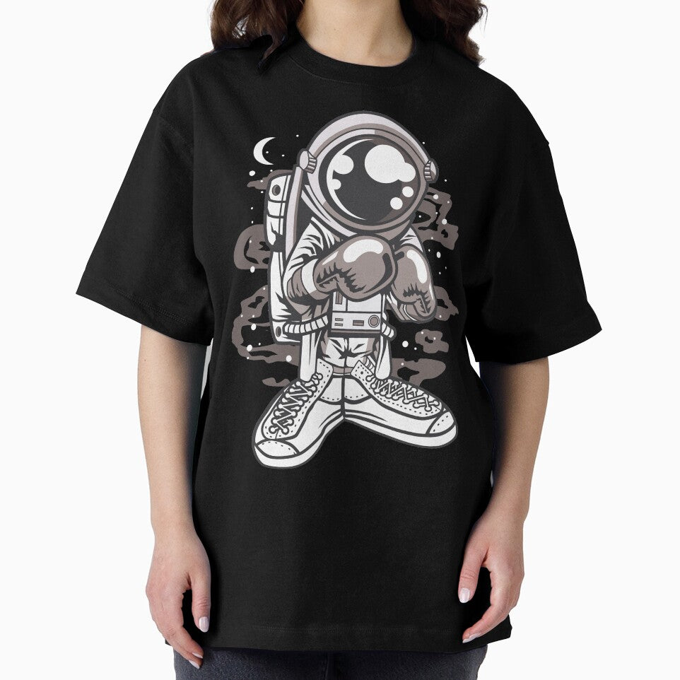 Astronaut Boxer - Funny Outer Space Lovers by Desteroids T-Shirts, Hoodie, Sweatshirt | BlankRebels.com (Image 2)