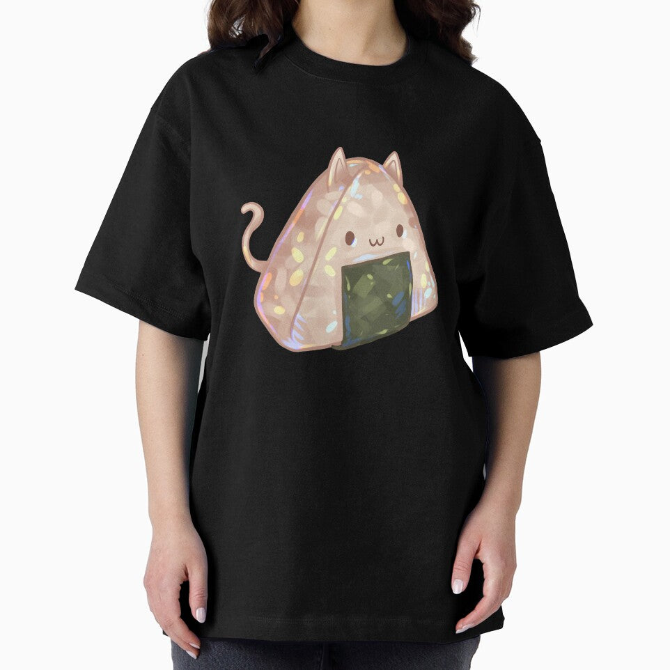 Cute Cat Onigiri by GalaxyChicken T-Shirts, Hoodie, Sweatshirt | BlankRebels.com (Image 2)