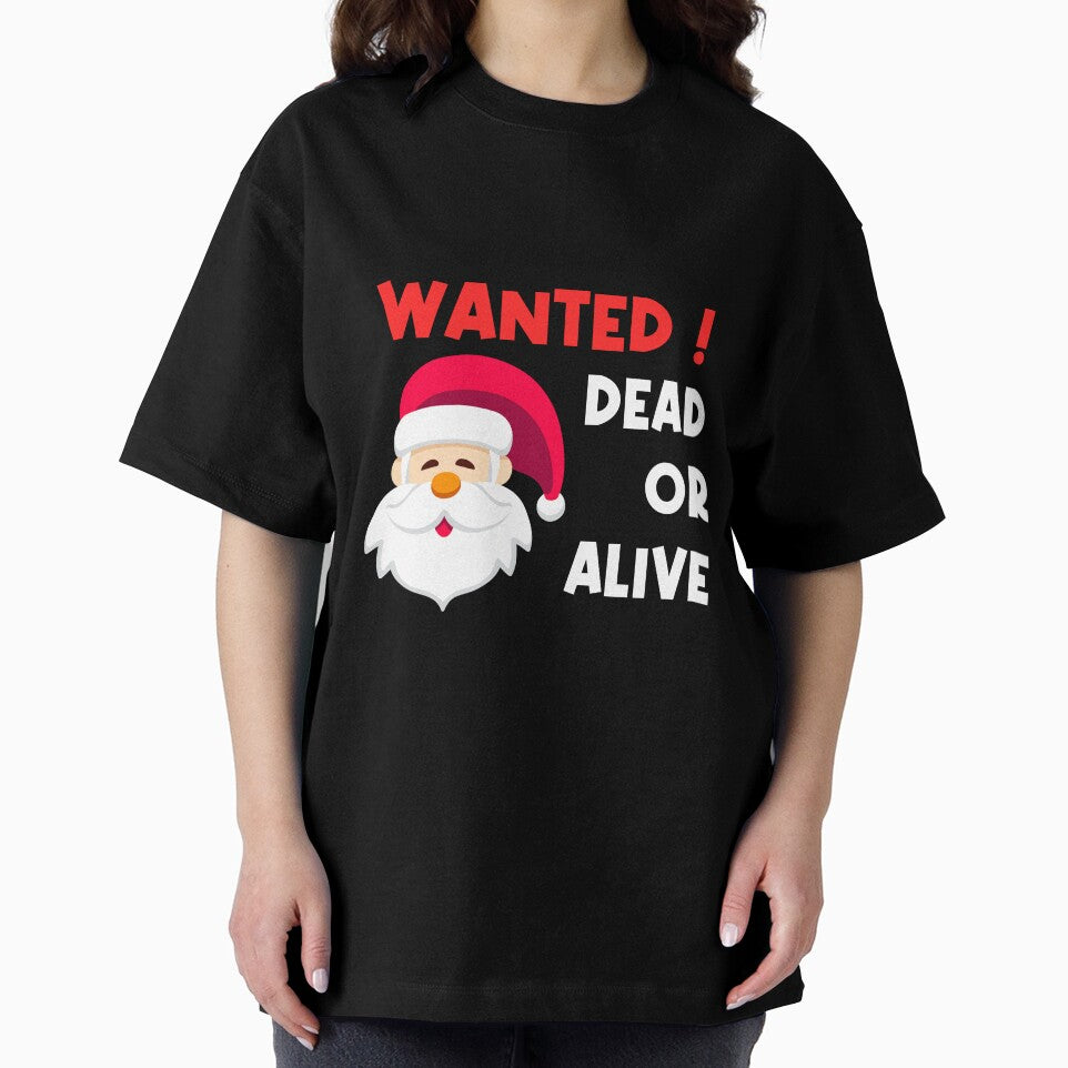 "Wanted ! Santa dead or alive" Christmas design by TJ-Designs21 T-Shirts, Hoodie, Sweatshirt | BlankRebels.com (Image 2)