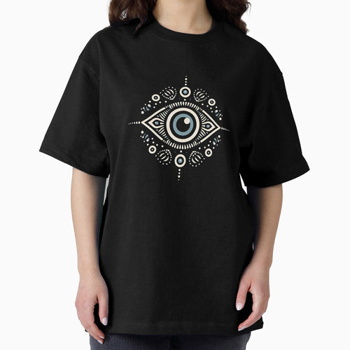 "Greek Evil Eye" Symbol (Black Background) by MusesWhispers T-Shirts, Hoodie, Sweatshirt | BlankRebels.com (Image 2)
