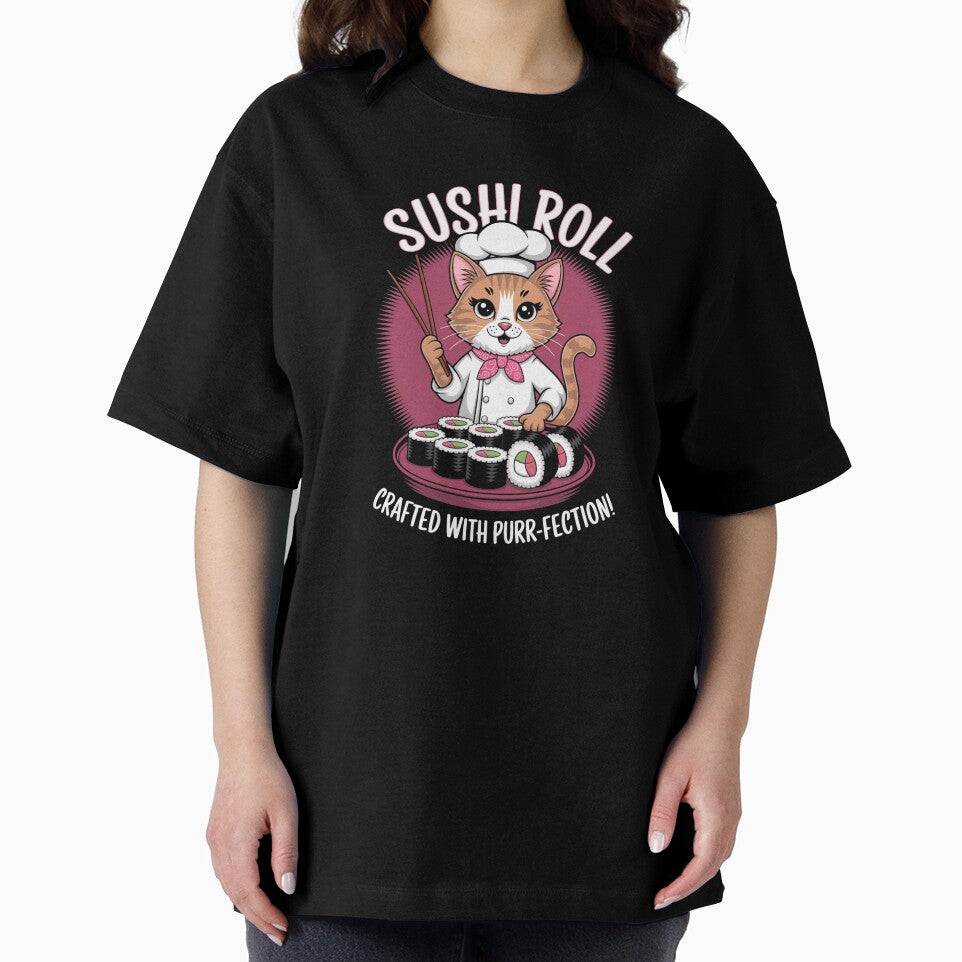 Sushi Roll Cat Chef by COWELLM T-Shirts, Hoodie, Sweatshirt | BlankRebels.com (Image 2)