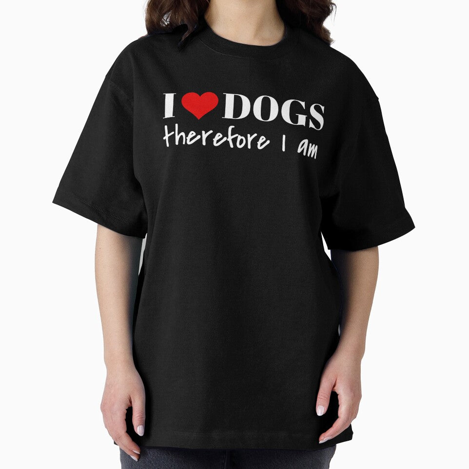 I Love Dogs Therefore I am by carpetunicam T-Shirts, Hoodie, Sweatshirt | BlankRebels.com (Image 2)