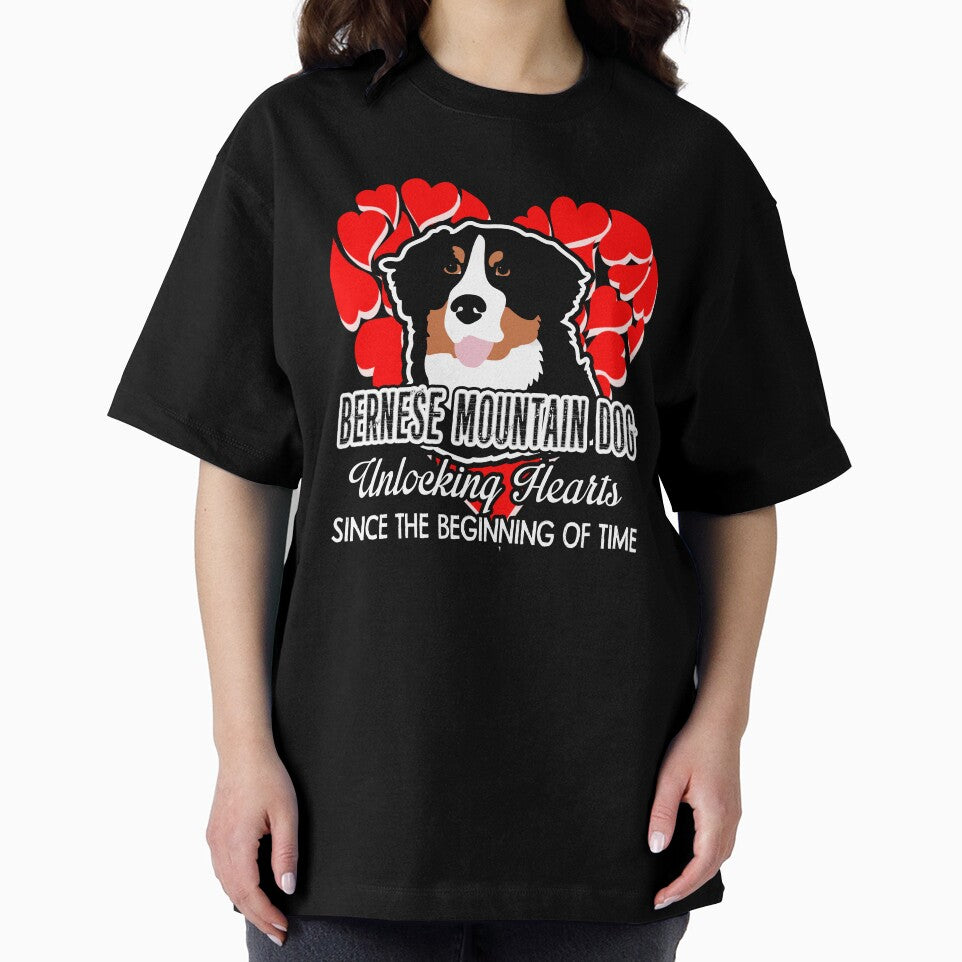Bernese Mountain Dog Unlocking The Hearts Since The Beginning Of Time by UnknownArtistt T-Shirts, Hoodie,... (Image 2)