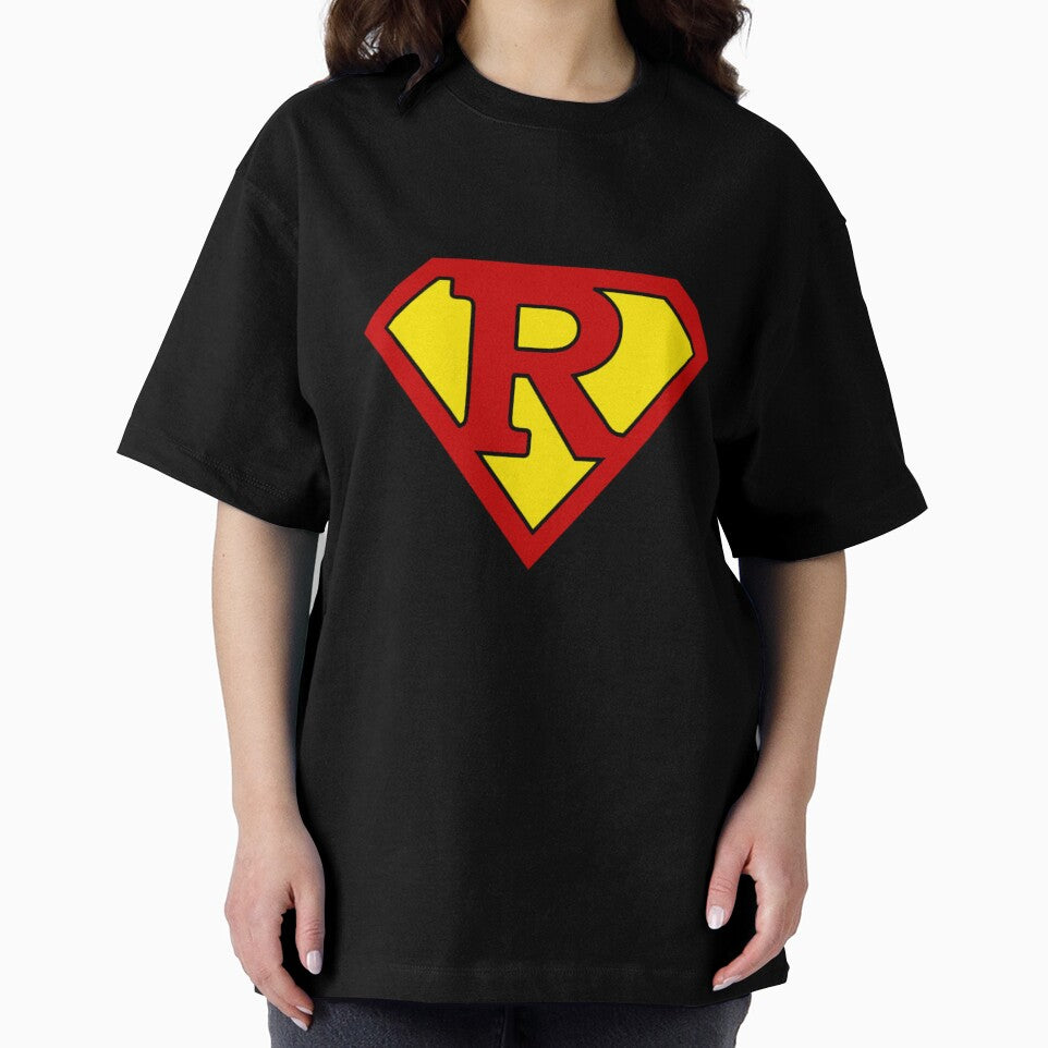 Superhero Symbol Letter R T-Shirt by AdelineCasper Hoodie, Sweatshirt | BlankRebels.com (Image 2)
