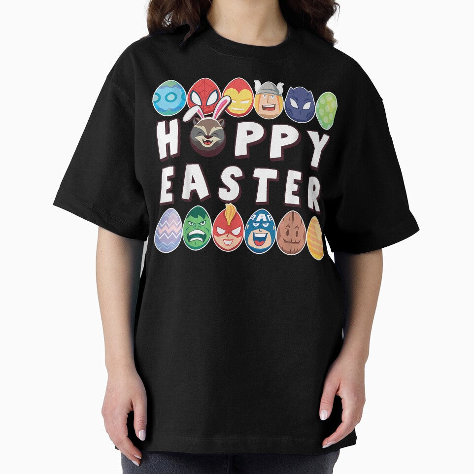 Marvel Easter Hoppy Easter Group Eggs T Shirt Small by trucnhieuchan