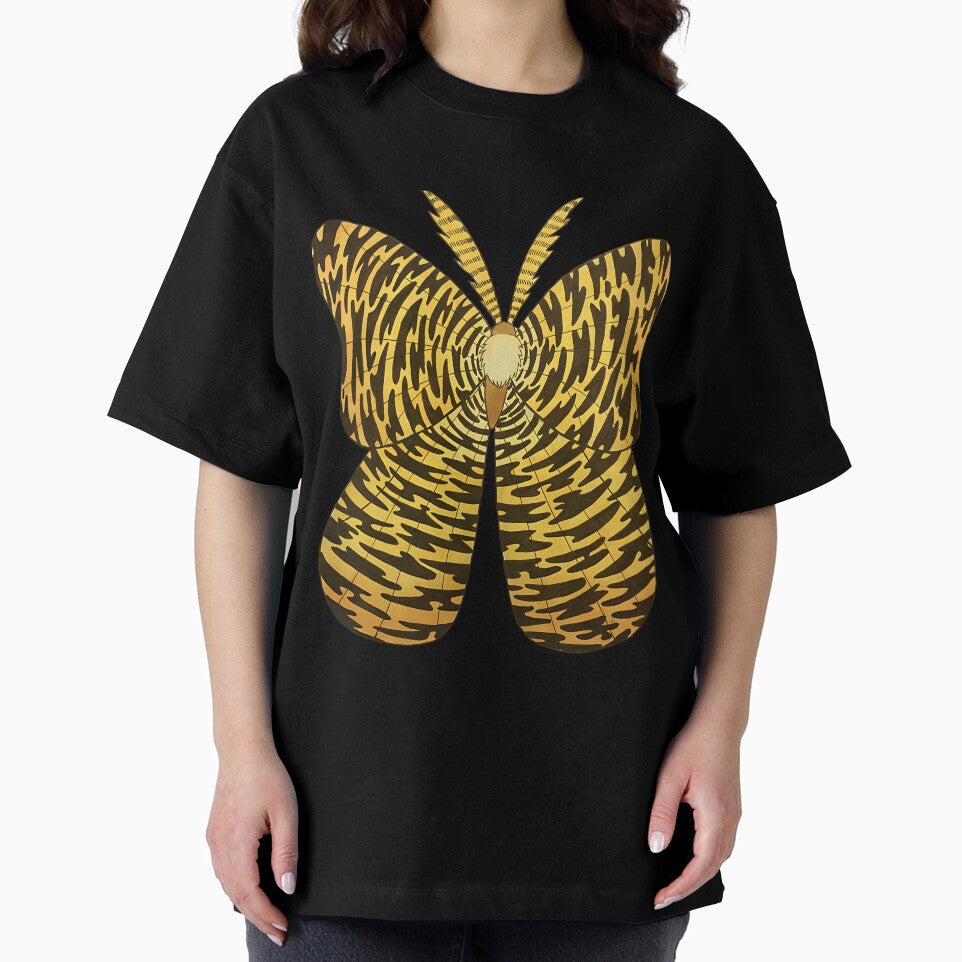 Yellow Moth Pattern by uzlvrlwwsux58 T-Shirts, Hoodie, Sweatshirt | BlankRebels.com (Image 2)