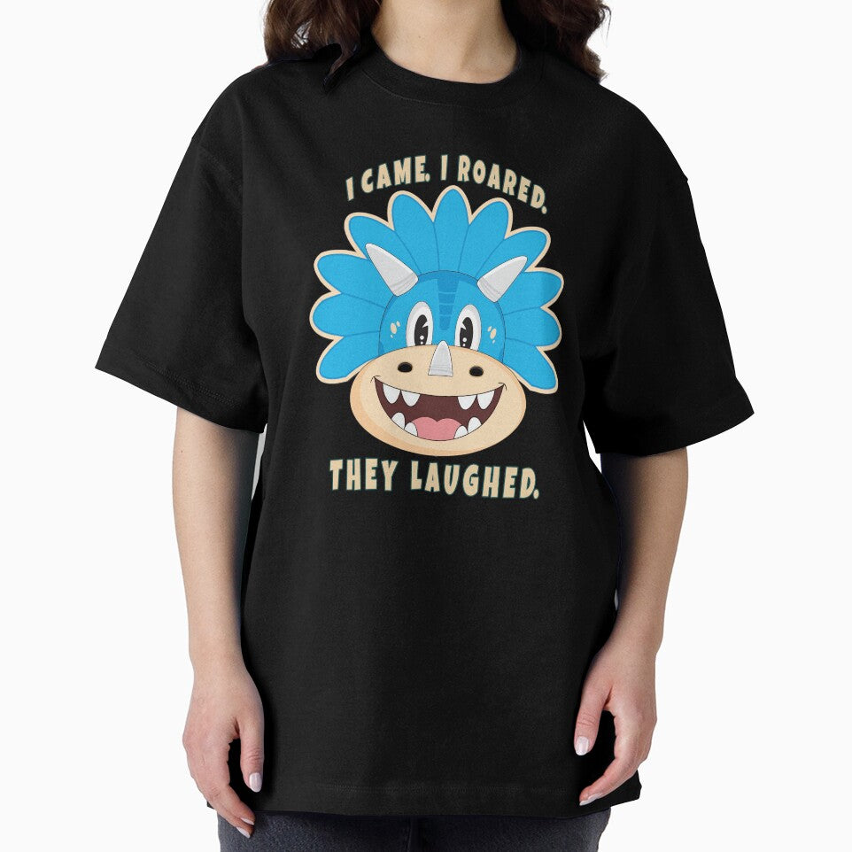 I Came. I Roared. They Laughed. – Cute Dinosaur Funny Cartoon Design by TastefulDesigns T-Shirts, Hoodie,... (Image 2)