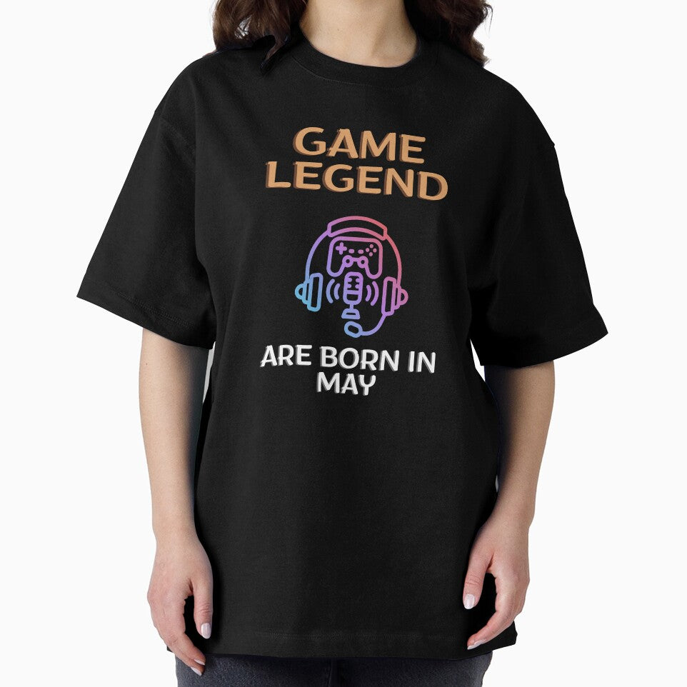 Game legend - Born in May - BW by Nemesiscrowd T-Shirts, Hoodie, Sweatshirt | BlankRebels.com (Image 2)