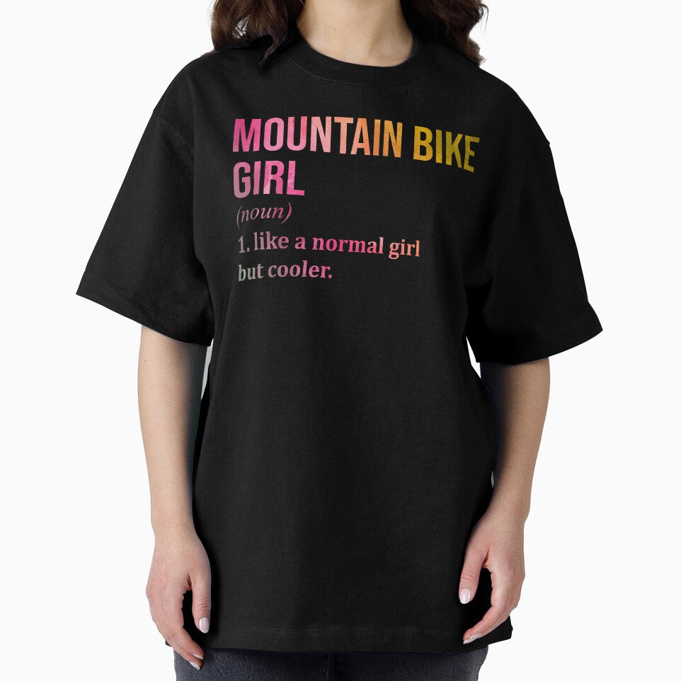 Mountain Bike Girl Definition MTB in Watercolor by XCIV T-Shirts, Hoodie, Sweatshirt | BlankRebels.com (Image 2)
