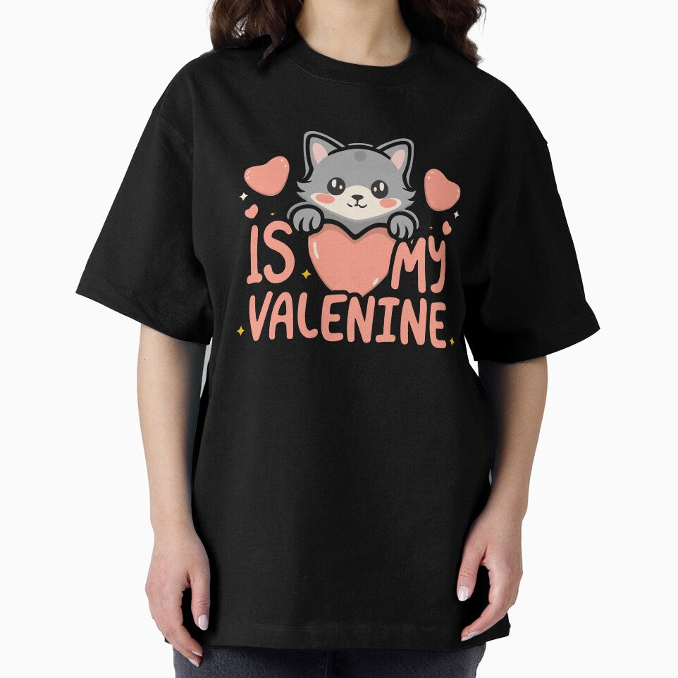 my cat is my valentine day by YIM11 T-Shirts, Hoodie, Sweatshirt | BlankRebels.com (Image 2)