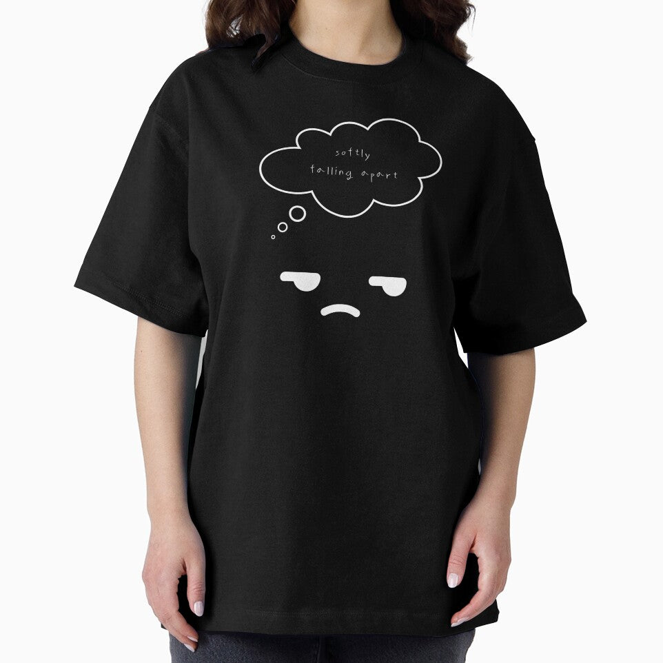 Maybe Tomorrow – Softly Falling Apart ( Black / Dark Ver.) by mintmono-studio T-Shirts, Hoodie, Sweatshirt (Image 2)