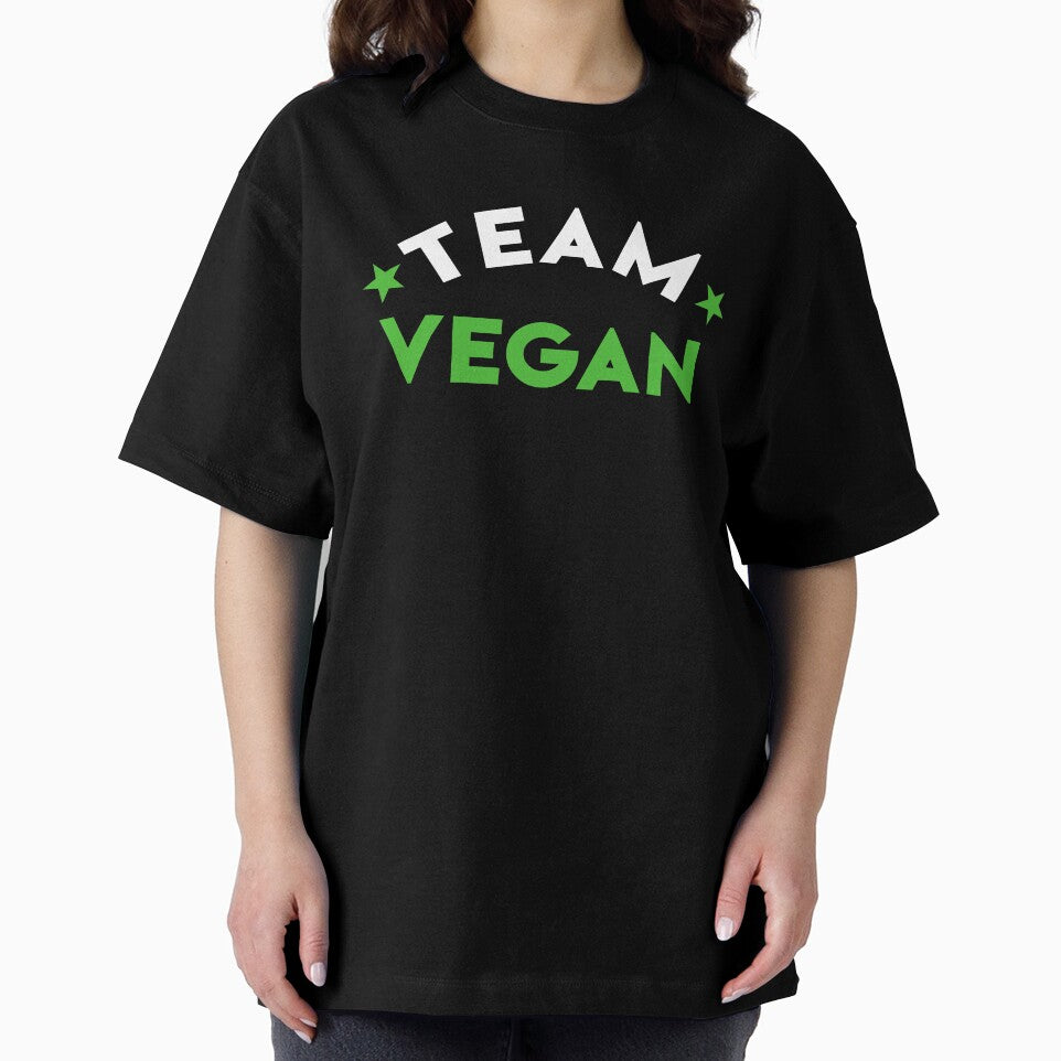 Team Vegan Green Tshirt by geekySlicks Hoodie, Sweatshirt | BlankRebels.com (Image 2)