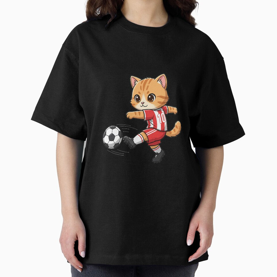 Soccer Player Cat by HoopeStylee