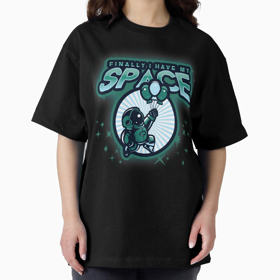 Finally I Have My Space- Astronaut With Balloons by joabaj T-Shirts, Hoodie, Sweatshirt | BlankRebels.com (Image 2)