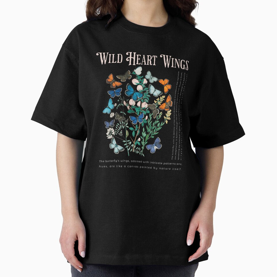 Enjoy The Butterflies Wild Heartly Wings Butterfly Lover by Odetee T-Shirts, Hoodie, Sweatshirt | BlankRebels.com (Image 2)