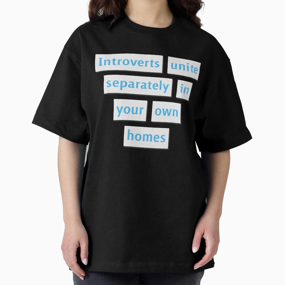 Introverts unite separately - Introverts Quotes by The Full Cart T-Shirts, Hoodie, Sweatshirt | BlankRebels.com (Image 2)