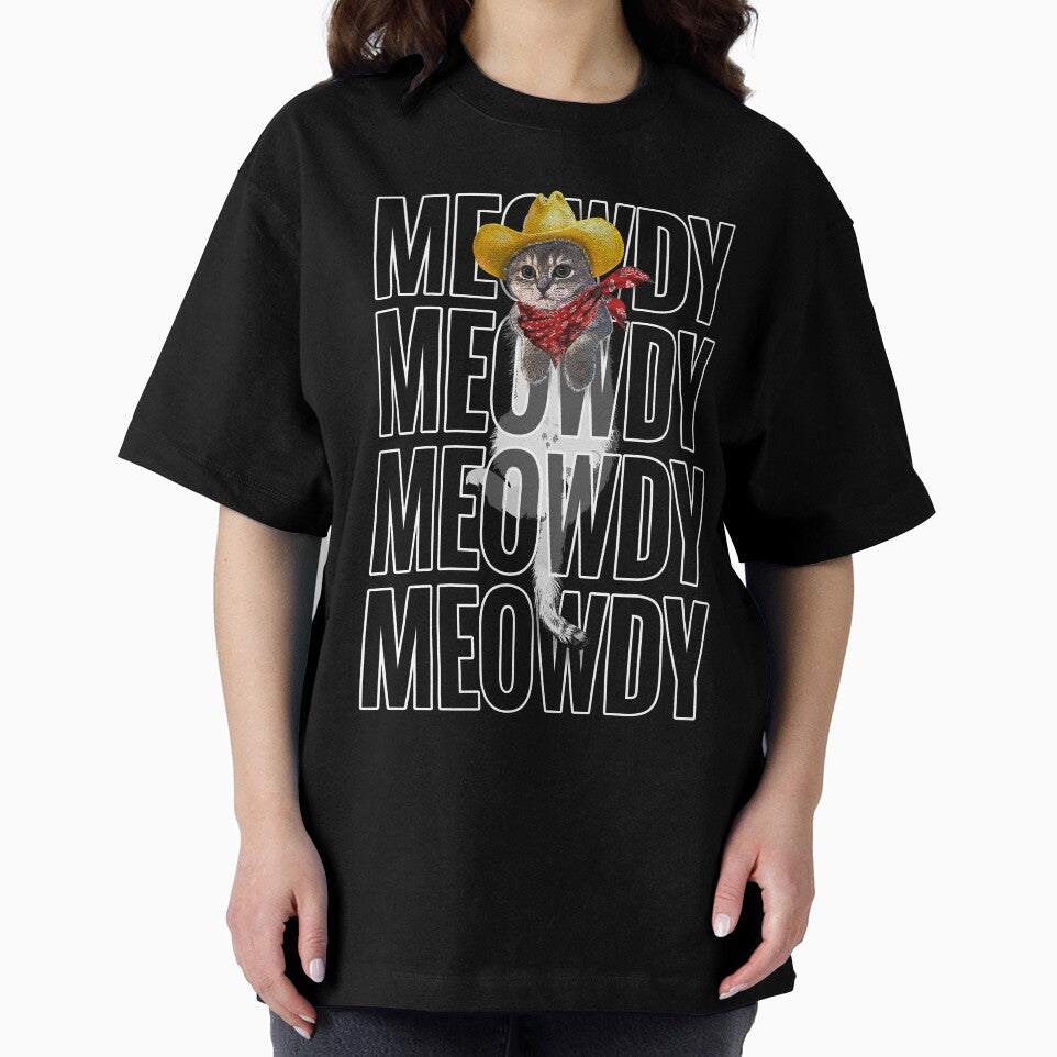 Meowdy Cowboy Texas Cat by 7thCrown T-Shirts, Hoodie, Sweatshirt | BlankRebels.com (Image 2)