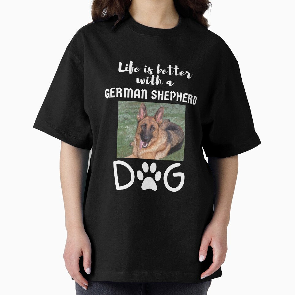 Life Is Better With a German Shepherd Dog by GermanShepMan T-Shirts, Hoodie, Sweatshirt | BlankRebels.com (Image 2)