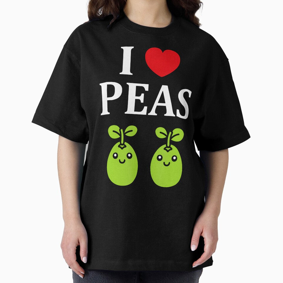 Humor Pea Simple Minimalist Vegetable I Love Peas by SarahLorri T-Shirts, Hoodie, Sweatshirt | BlankRebels.com (Image 2)