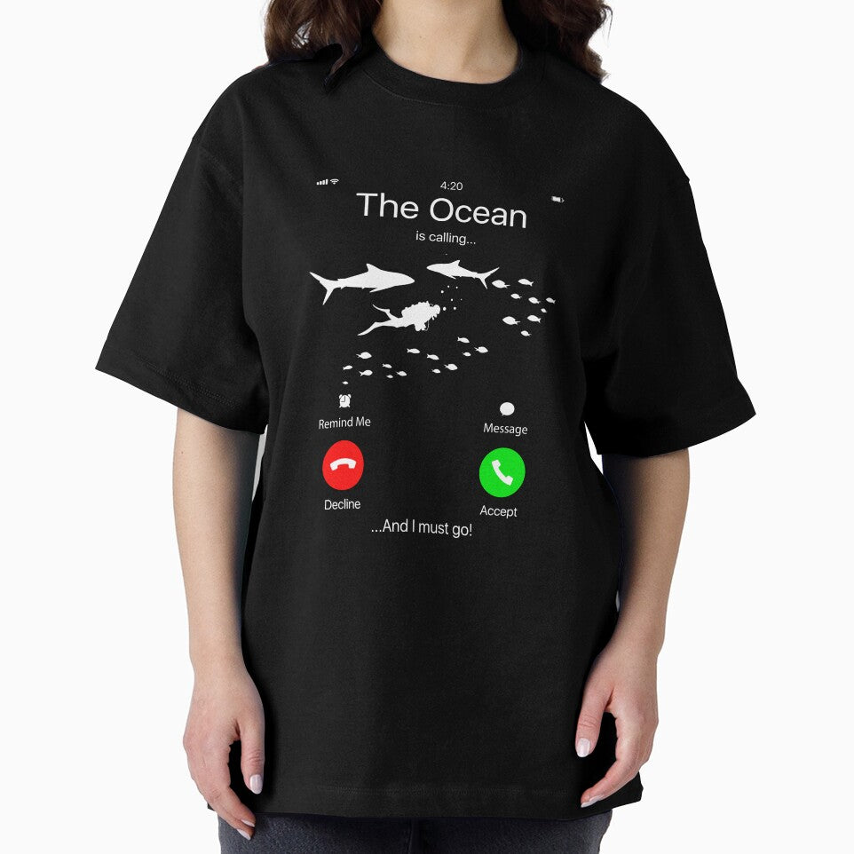 the ocean is calling by GraciellaBaisey T-Shirts, Hoodie, Sweatshirt | BlankRebels.com (Image 2)