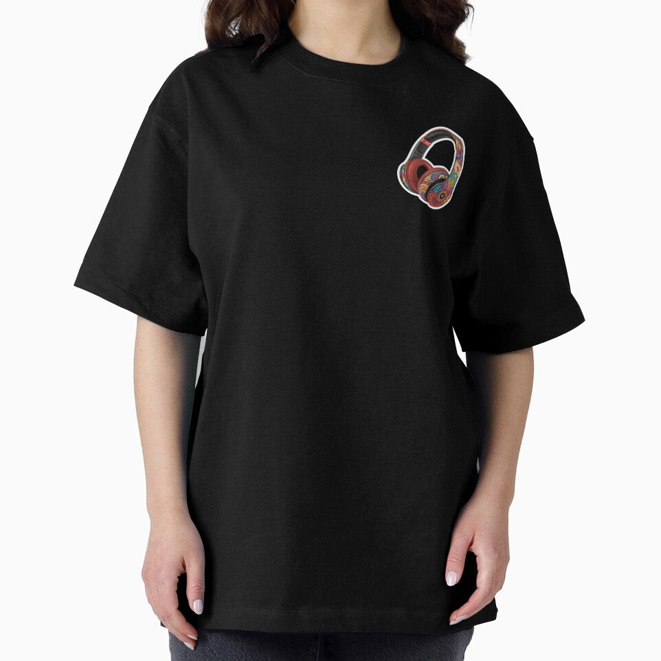 Headphones - art in neon colors by AhArtMe T-Shirts, Hoodie, Sweatshirt | BlankRebels.com (Image 2)