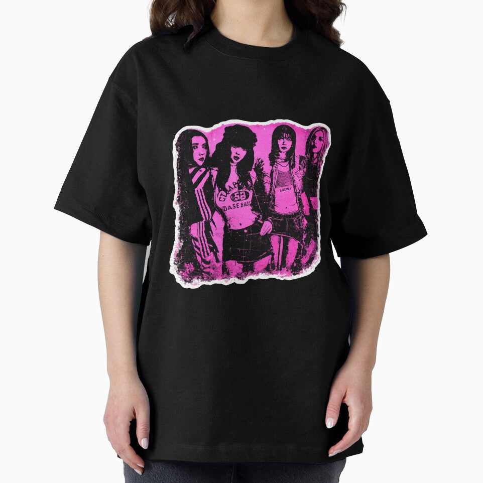 Pink Pop Punk Girl Group Grunge Sticker by Beans' Art Studio