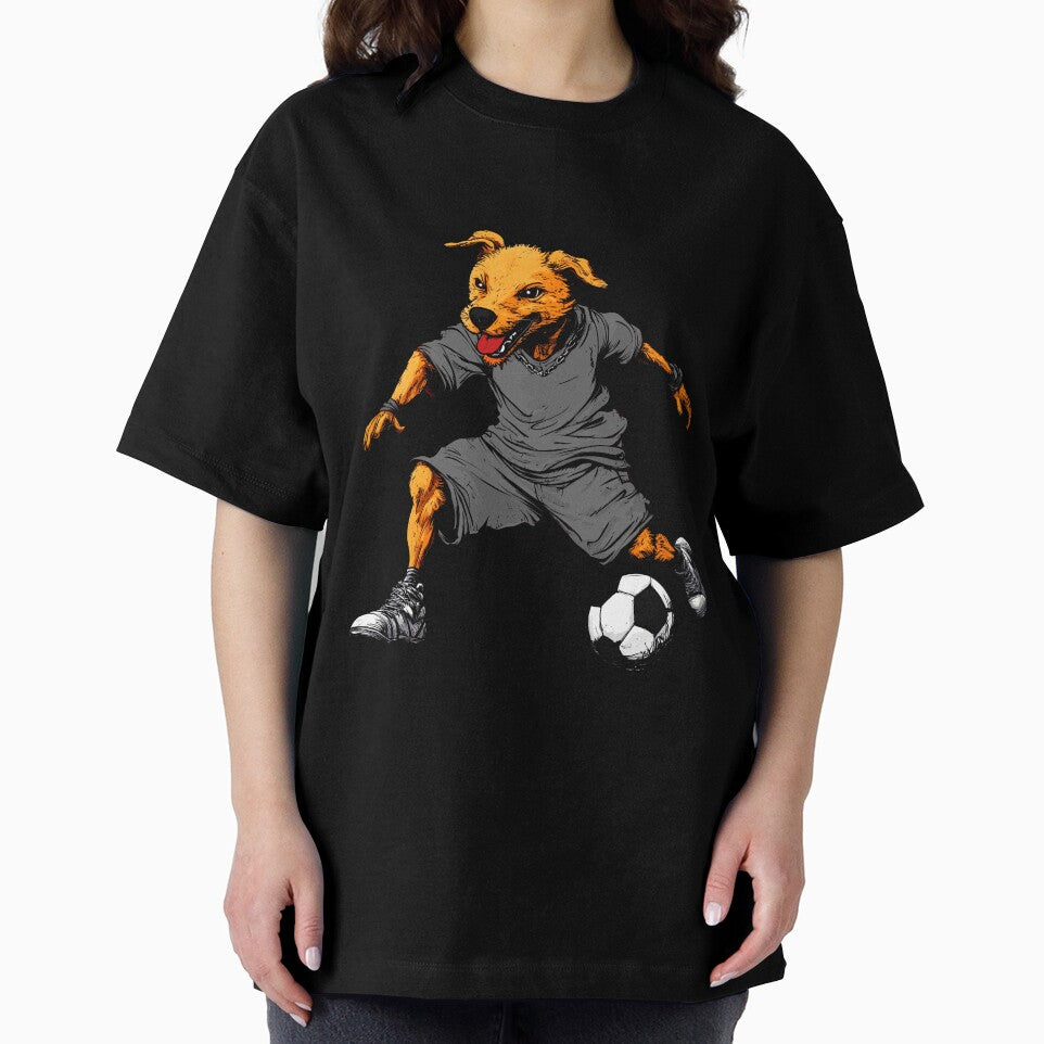 Footballer dog by Soulskier