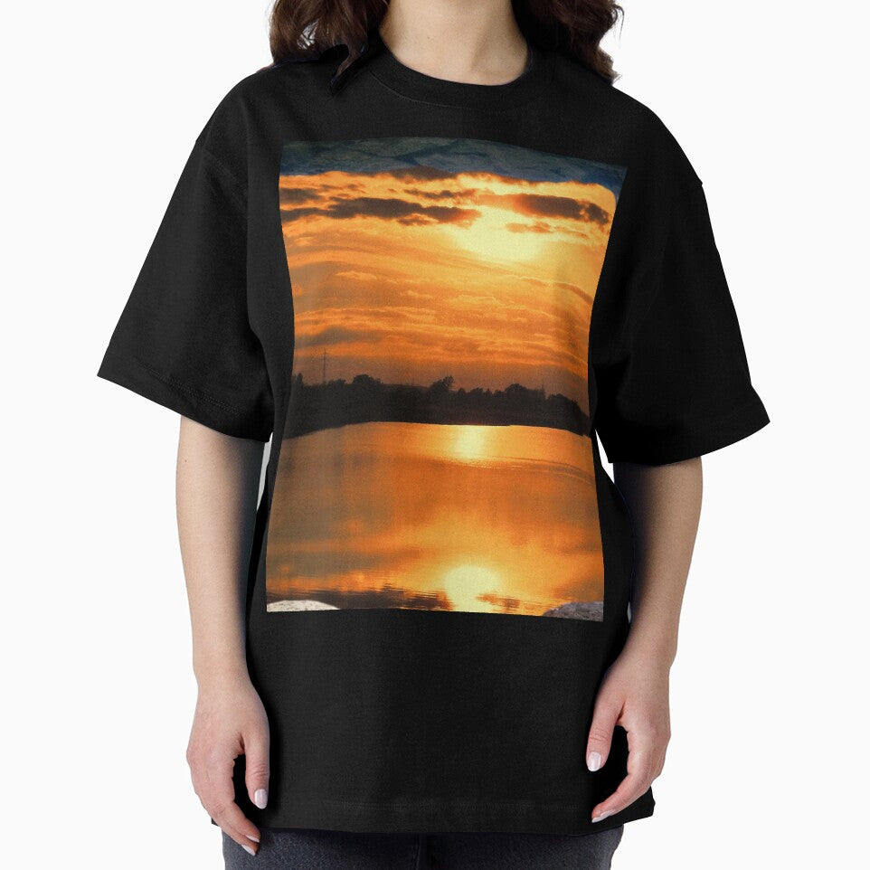 BEAUTIFUL SUNSET OVER THE LAKE by MJ96-PRO T-Shirts, Hoodie, Sweatshirt | BlankRebels.com (Image 2)