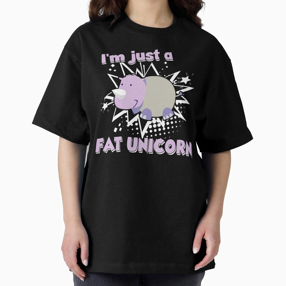 I'm Just A Fat Unicorn by UnknownArtistt T-Shirts, Hoodie, Sweatshirt | BlankRebels.com (Image 2)