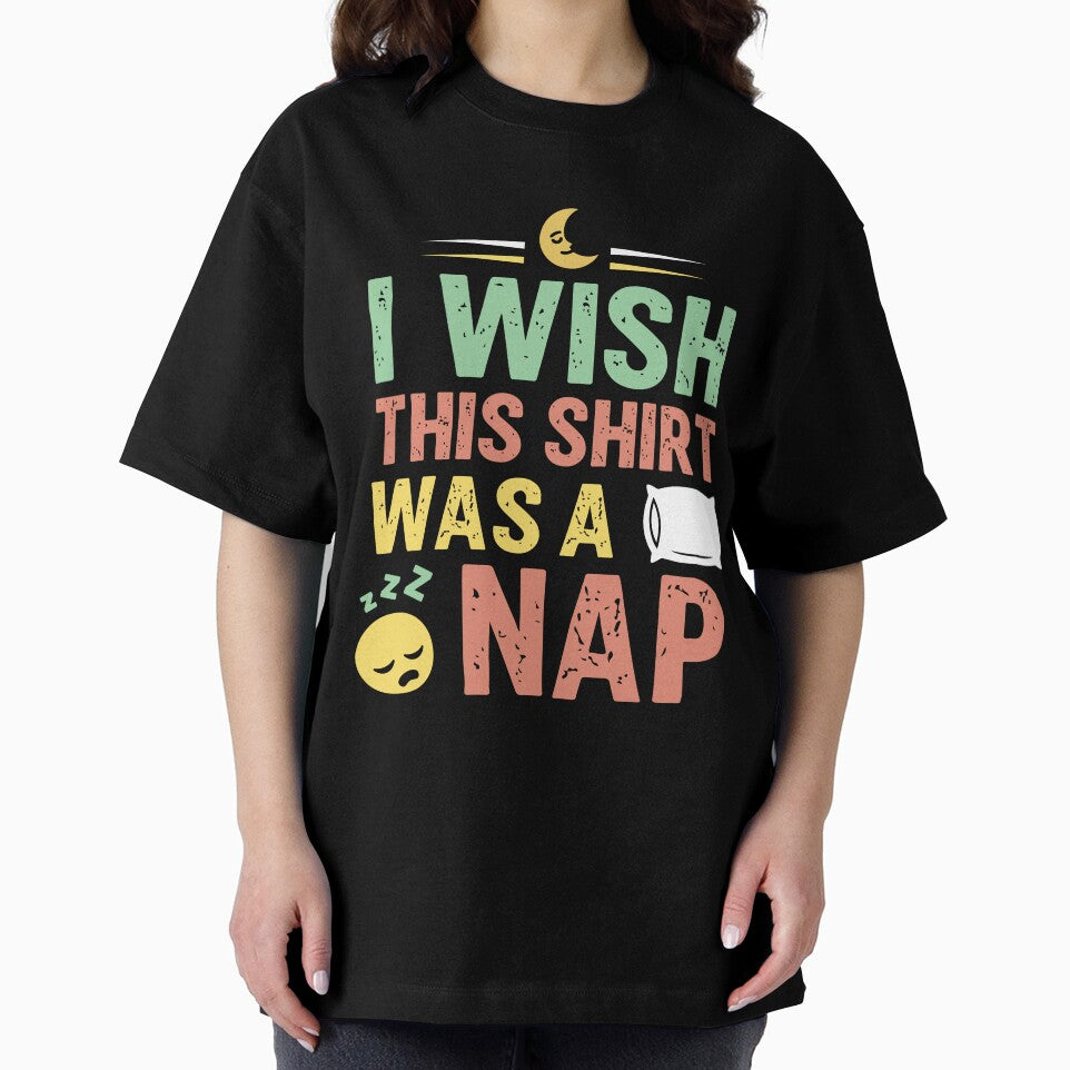 I Wish This Shirt Was a Nap - Sarcastic Quote Design by Merrko-Atelier