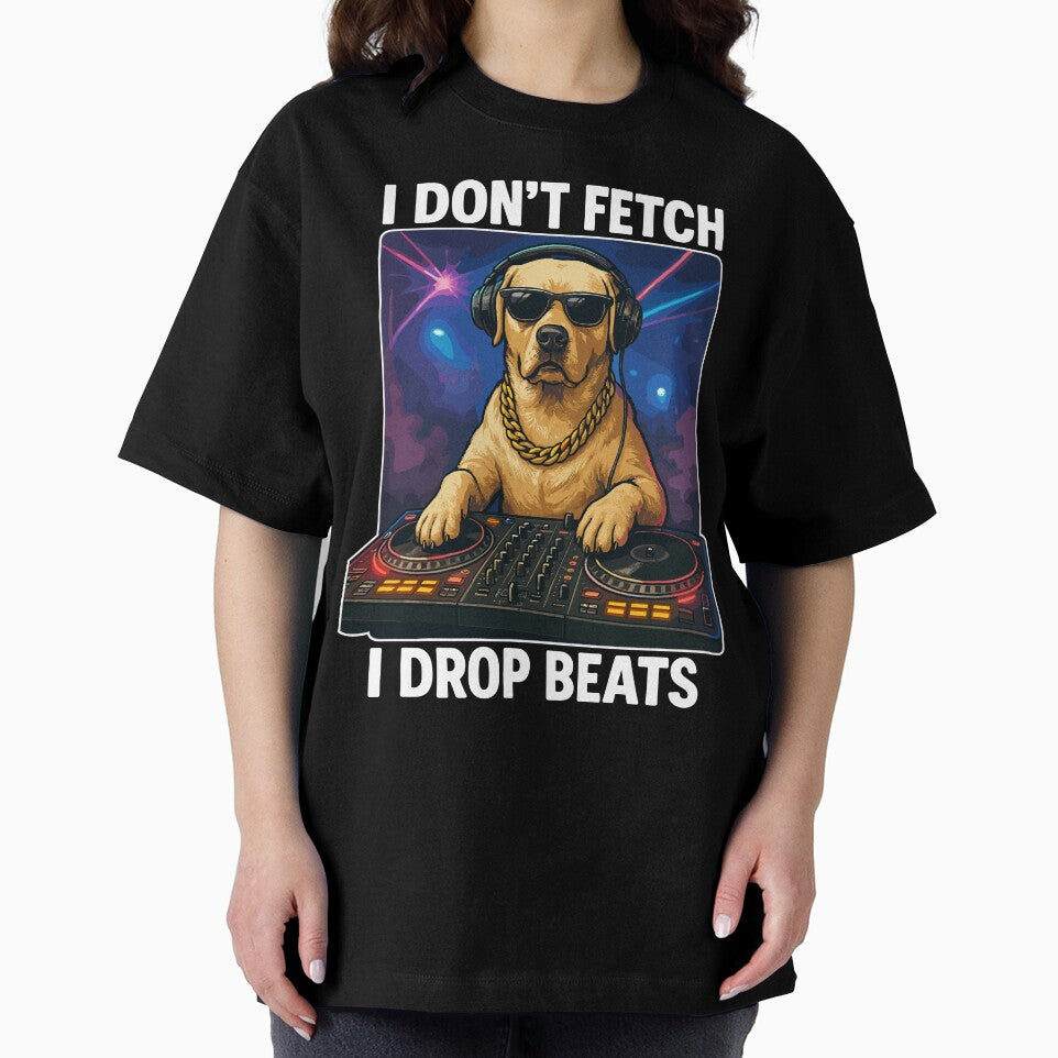 Labrador DJ: I Don't Fetch, I Drop Beats! by Pineapple-Tree T-Shirts, Hoodie, Sweatshirt | BlankRebels.com (Image 2)