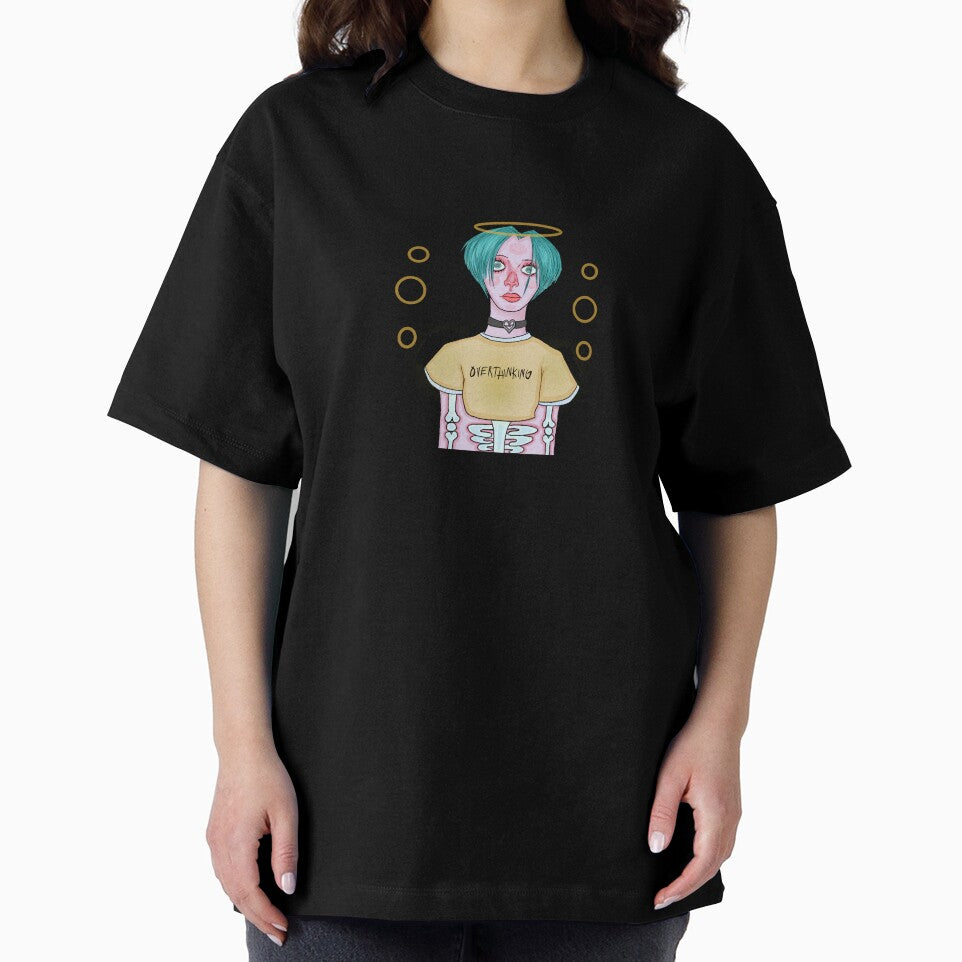 Overthinking by Klara McElroy T-Shirts, Hoodie, Sweatshirt | BlankRebels.com (Image 2)