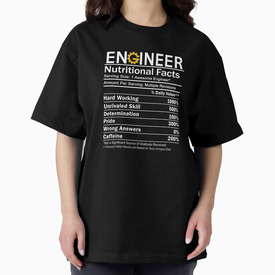 Engineer Nutritional Facts by SunsetGloww T-Shirts, Hoodie, Sweatshirt | BlankRebels.com (Image 2)