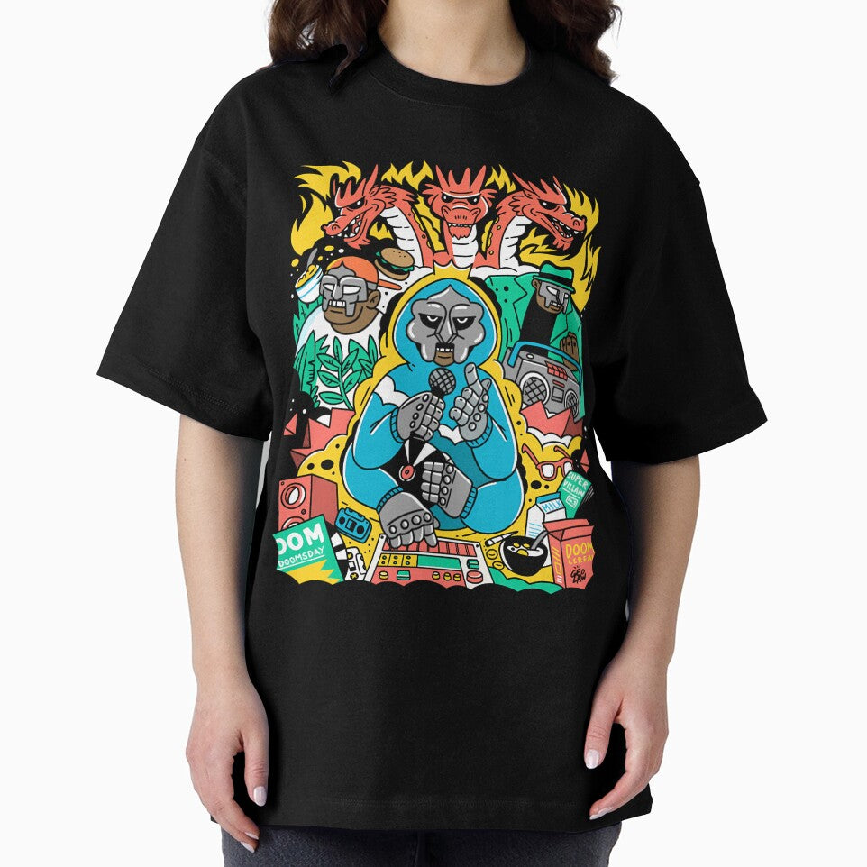 Rapper Doom Hip Hop by DerekThomas5 T-Shirts, Hoodie, Sweatshirt | BlankRebels.com (Image 2)