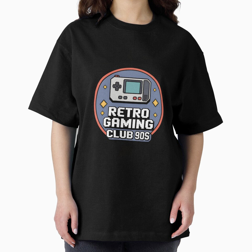Retro Gaming Club 90s Clean Badge Shirt by Viktorio Art Shop Hoodie, Sweatshirt | BlankRebels.com (Image 2)