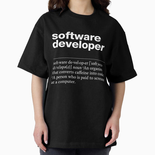 "Software developer" funny job description, definition software developer by TrueType T-Shirts, Hoodie, Sweatshirt (Image 2)