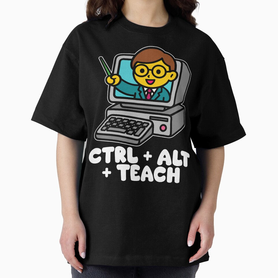 CTRL + ALT + TEACH - TEACHER GIFT by KEF Custom T-Shirts, Hoodie, Sweatshirt | BlankRebels.com (Image 2)