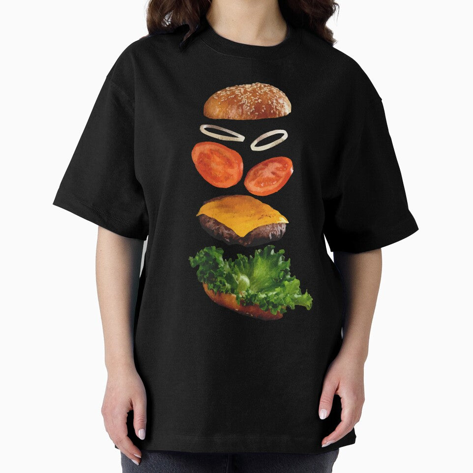 Deconstructed Burger by CyberYogi T-Shirts, Hoodie, Sweatshirt | BlankRebels.com (Image 2)