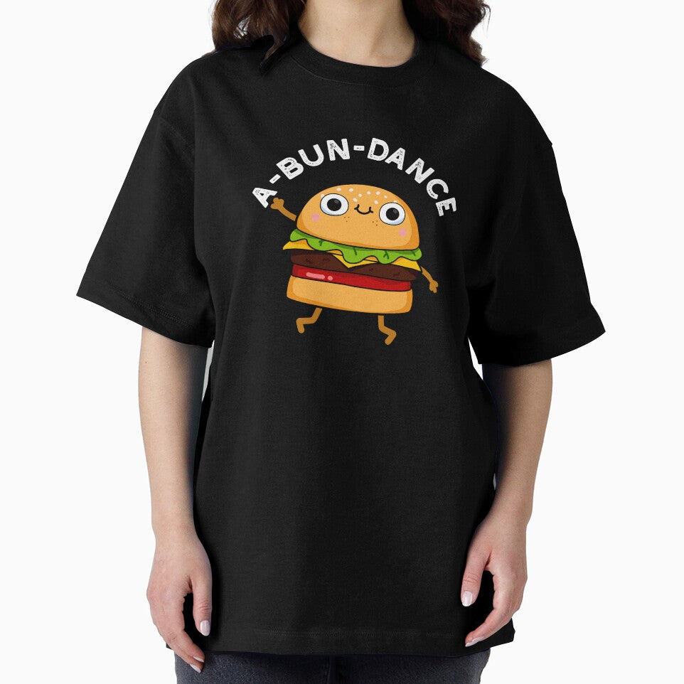 A-bun-dance Funny Dancing Burger Puns (Dark BG) by punnybone T-Shirts, Hoodie, Sweatshirt | BlankRebels.com (Image 2)