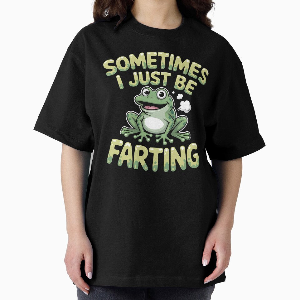 Sometimes I Just Be Farting Funny Vintage Frog – Humor for Frog Lovers by Redgiant87x T-Shirts, Hoodie, Sweatshirt (Image 2)