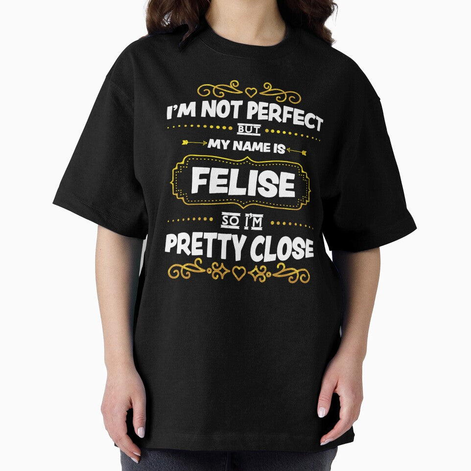 Felise I'm Not Perfect Aesthetic Custom Name by MariaMacioca