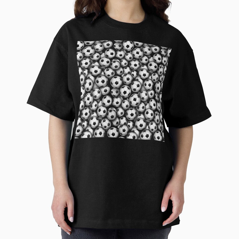 Classic Soccer Ball Pattern – Bold Football Sports Art by Fabricbella