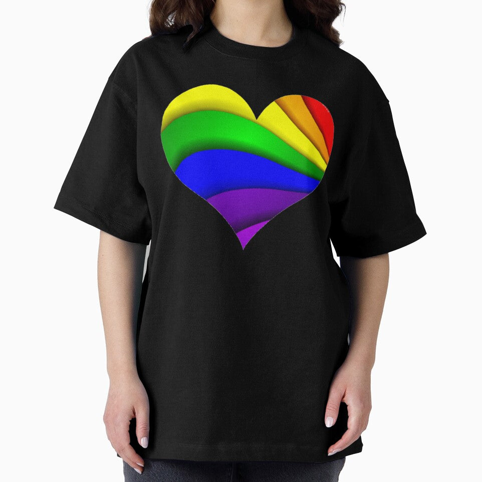 Hippie Loveheart Rainbow by BuggingOut T-Shirts, Hoodie, Sweatshirt | BlankRebels.com (Image 2)