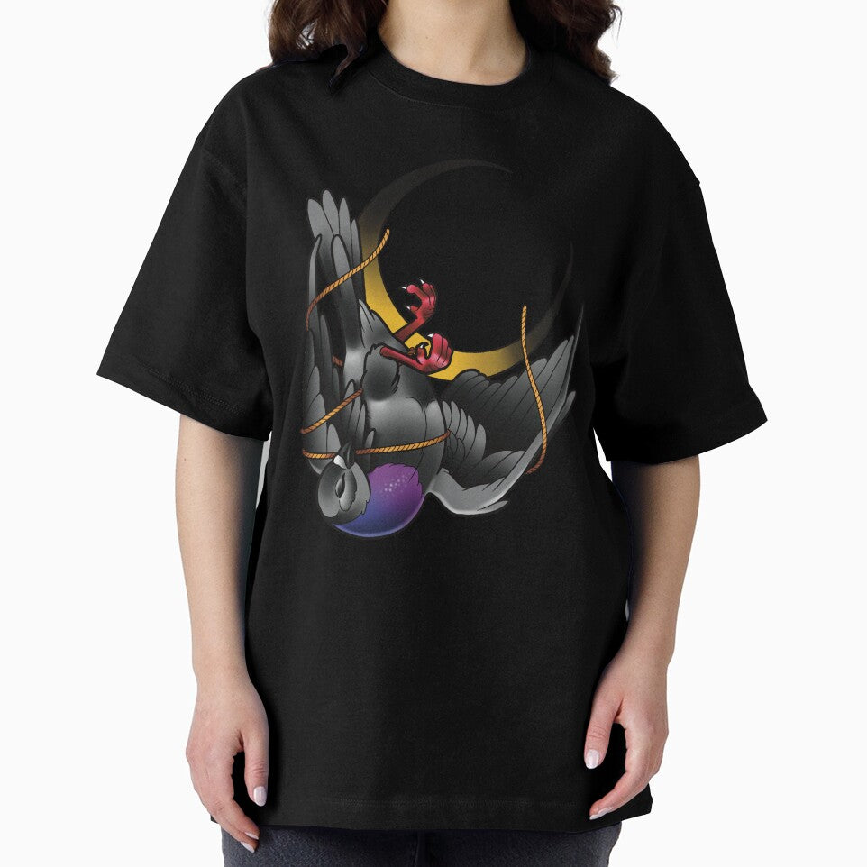 Neo Traditional Pigeon Falling by Pax Romana T-Shirts, Hoodie, Sweatshirt | BlankRebels.com (Image 2)