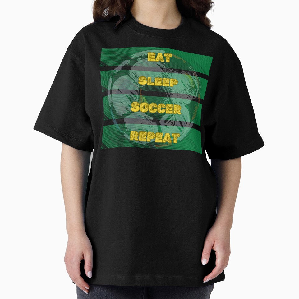 Eat Sleep Soccer Repeat Funny for Soccer Fan by martindesignden