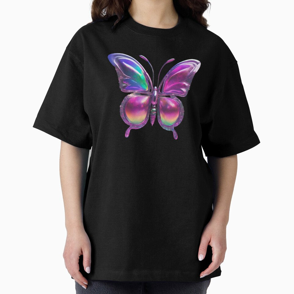 Neon Metallic Butterfly by Have Mercy T-Shirts, Hoodie, Sweatshirt | BlankRebels.com (Image 2)
