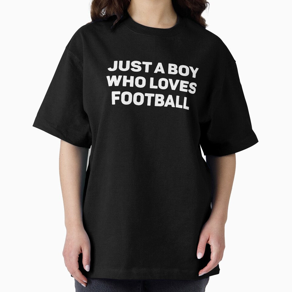 Just a Boy Who Loves Football by RareBunny T-Shirts, Hoodie, Sweatshirt | BlankRebels.com (Image 2)