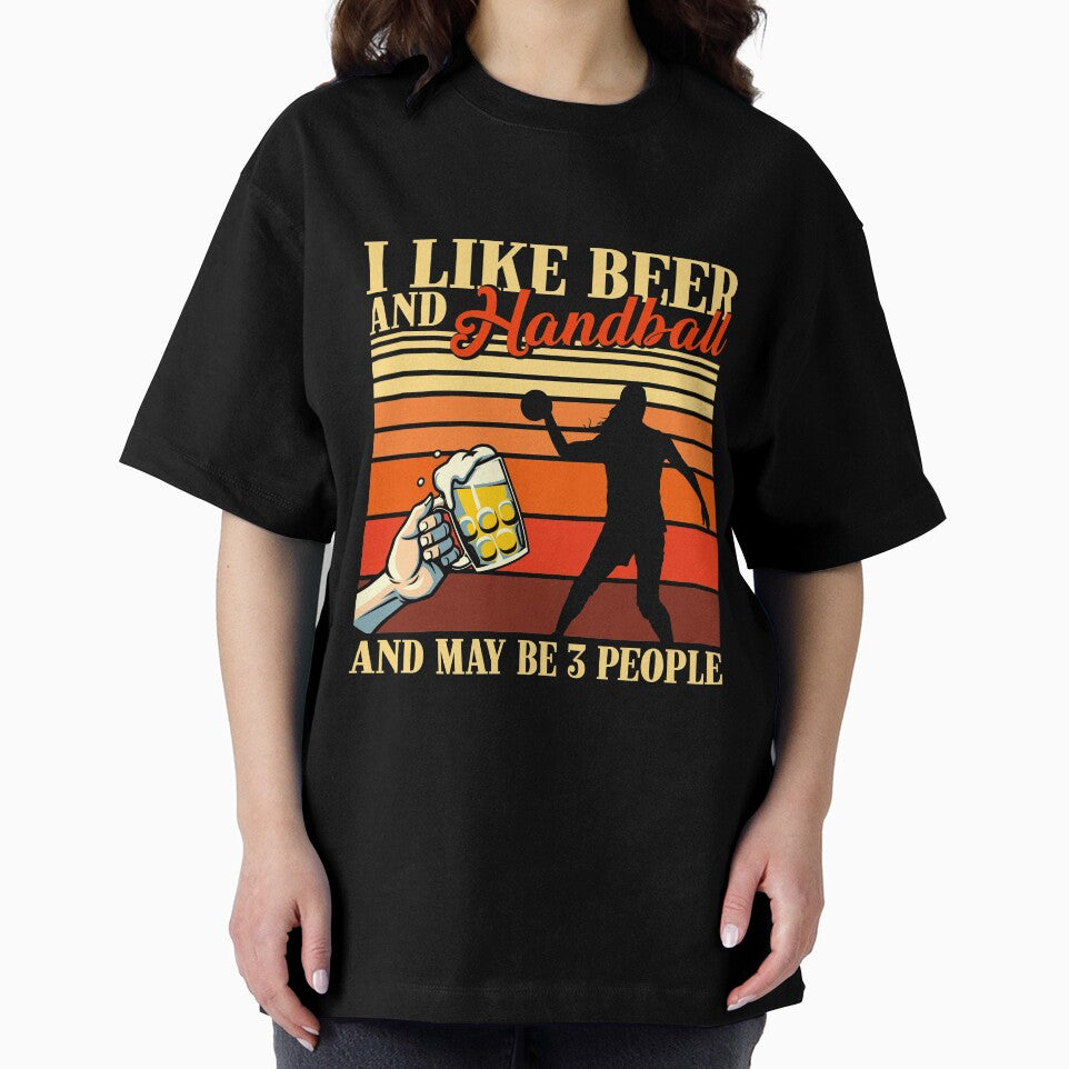I Like Beer And Sport Vintage Handball by AletacStore T-Shirts, Hoodie, Sweatshirt | BlankRebels.com (Image 2)