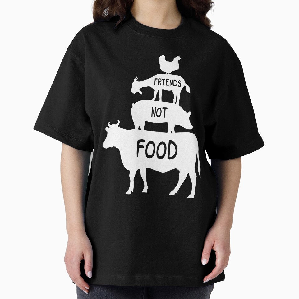 Friends not food T Shirt by BestShop2010 Hoodie, Sweatshirt | BlankRebels.com (Image 2)