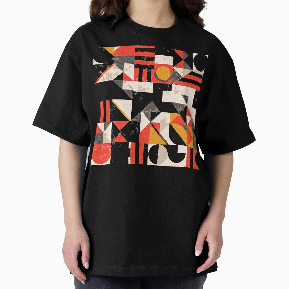 Mid-Century Modern Bauhaus Grunge-Inspired Abstract Design by DEC02 T-Shirts, Hoodie, Sweatshirt | BlankRebels.com (Image 2)